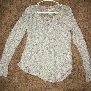 A&F Knitted Lightweight Sweater